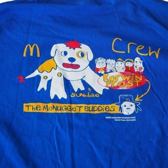 Kerwin Frost x McDonalds McNuggets Crew Limited Edition T-Shirt Men's XL - Picture 6 of 6